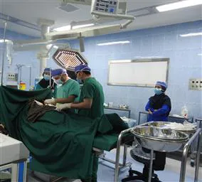 انجام اولین عمل جراحی، در مرکز آموزشی درمانی سینا مراغه