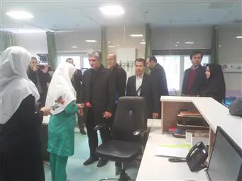 برگزاری مراسم گرامیداشت ولادت حضرت زینب (س) و روز پرستار در مرکز آموزشی درمانی سینا