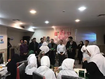 حضور فرماندار در مرکز آموزشی درمانی سینا 