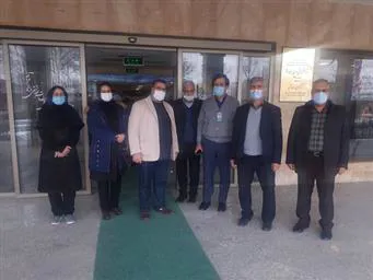 بازدید معاون محترم اداره کل بیمه خدمات درمانی