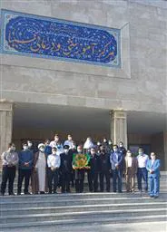 حضور خادمين حرم امام رضا در بيمارستان سينا