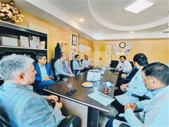 بازدید دوره ای از بیمارستان سینا