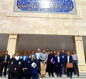 حضور ارزیابان وزارت بهداشت در مرکز آموزشی درمانی سینا