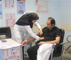 گرامی داشت 27اردیبهشت روز جهانی فشارخون در بیمارستان سینا