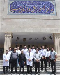 مراسم تقدیر وتشکر از کارکان نیروی حفاظتی و حراست بیمارستان سینا مراغه