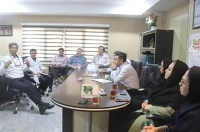 جلسه آموزشی پدافند غیر عامل درخصوص مخاطرات های شیمیایی آمونیاک