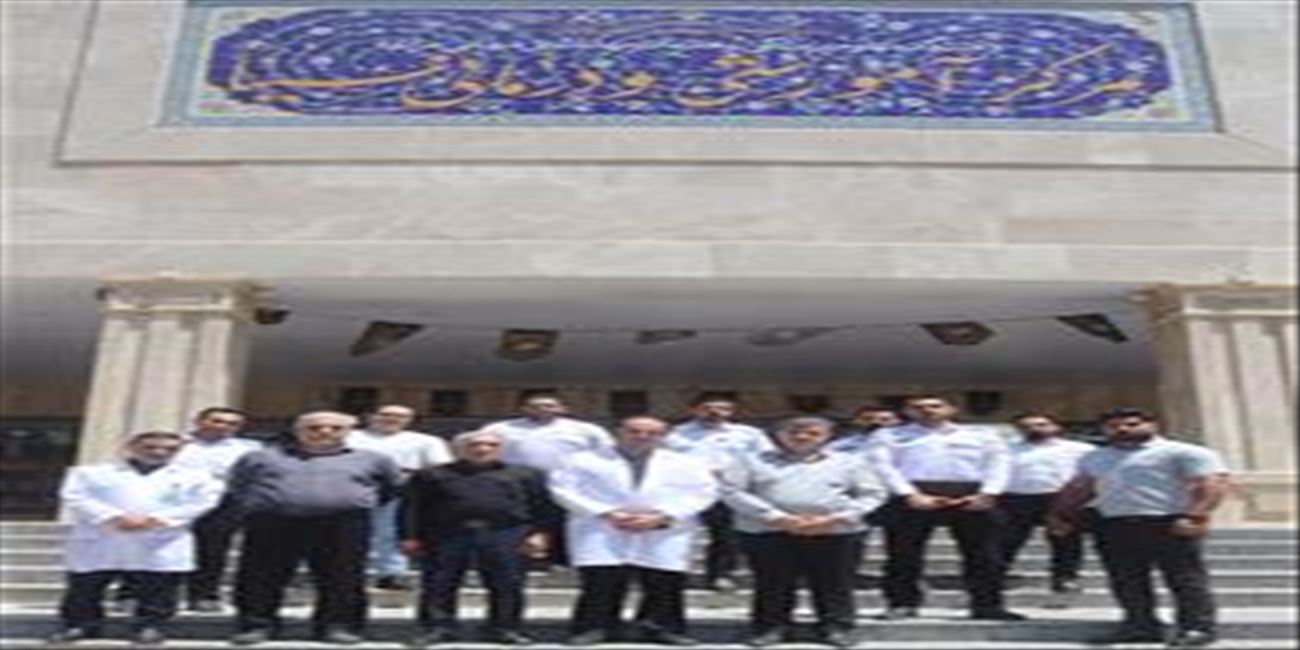مراسم تقدیر وتشکر از کارکان نیروی حفاظتی و حراست بیمارستان سینا مراغه
