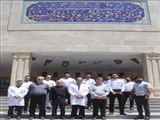 مراسم تقدیر وتشکر از کارکان نیروی حفاظتی و حراست بیمارستان سینا مراغه